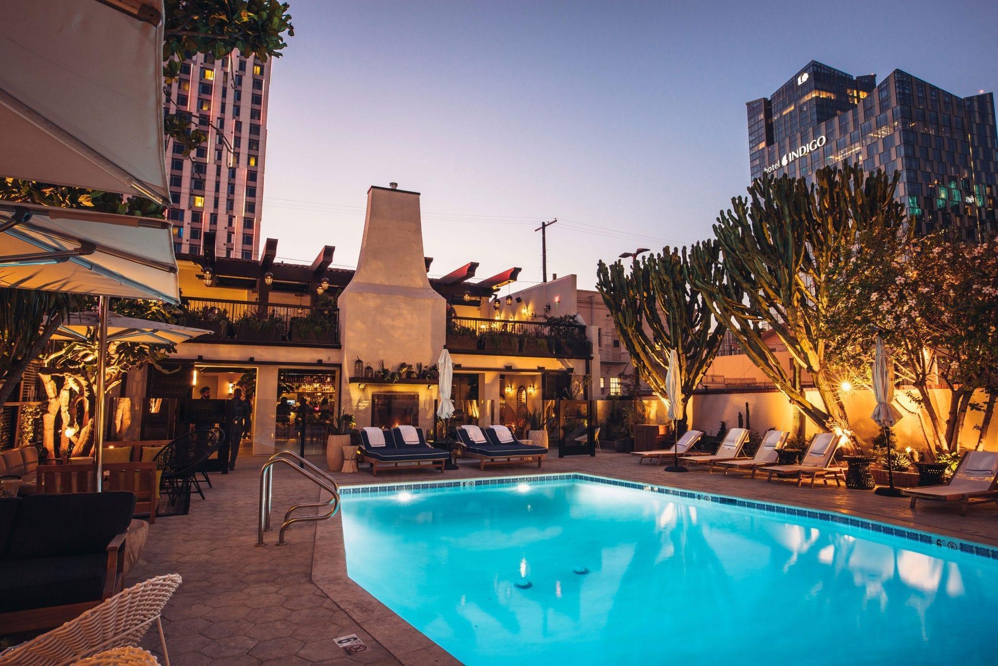 Hotel Figueroa, Unbound Collection By Hyatt Los Angeles Exteriör bild